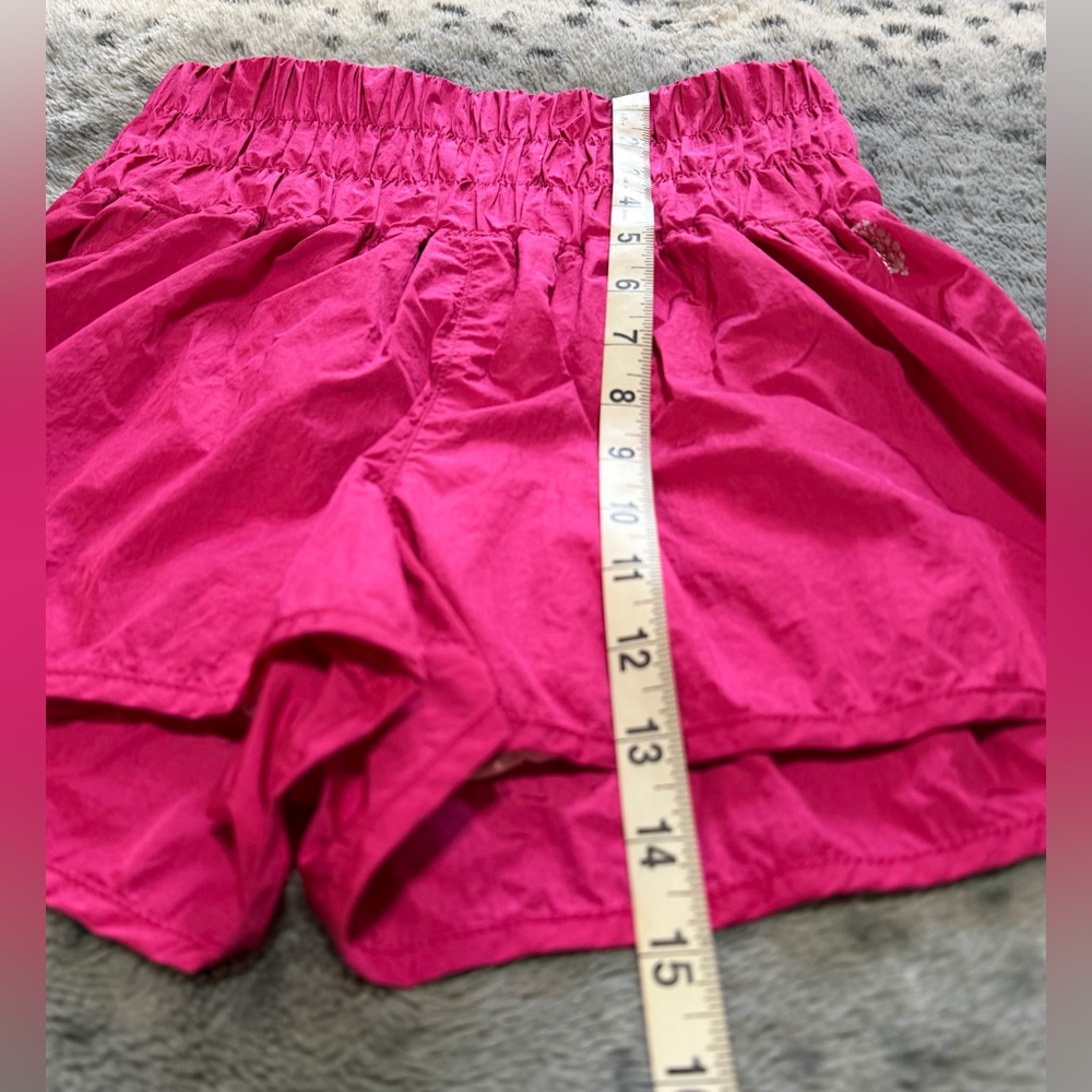 FP Movement by Free People Small High Waist Magenta Shorts Perfect Condition 😍 - Picture 4 of 11